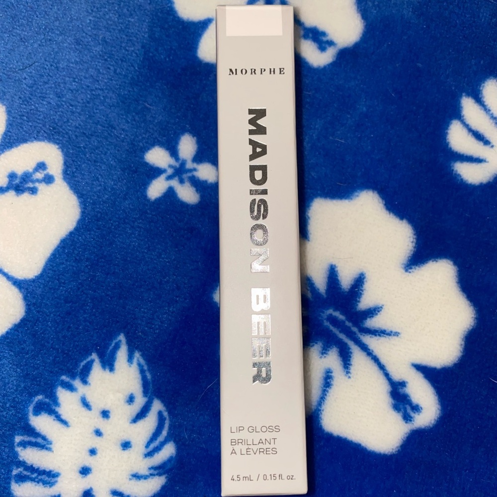 Morphe Lip Gloss in Sleek White Packaging